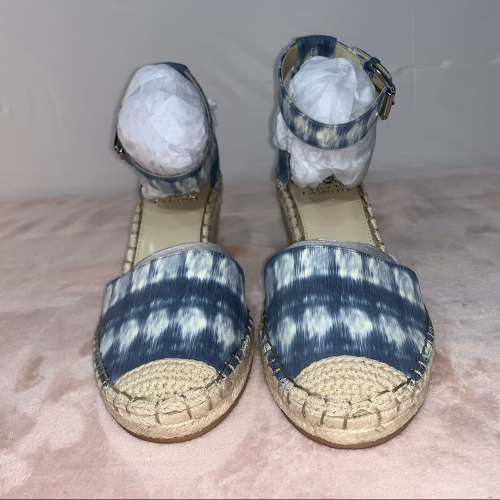 Vince Camuto Leather Espadrille Venerly 9W